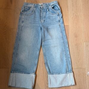 We The Free Light Blue Flare Jeans